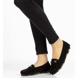 Bőr cipő Filippo DP1202 / 21 Fekete 2