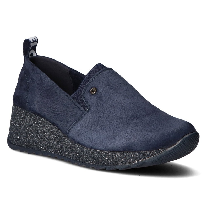 Bőr tornacipő Filippo DP1500 / 20 Nv T sötétkék 1