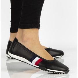 Bőr cipő Filippo DP2063 / 21 Bk fekete 2