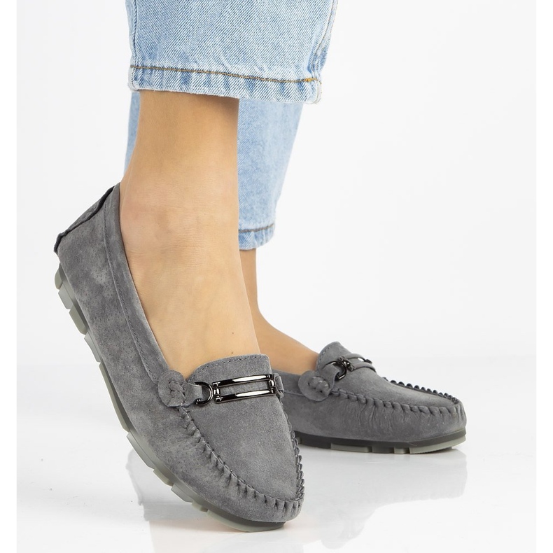 Bőr naplopók Filippo DP1202 / 21 Gr szürke 2 Bőr naplopók Filippo DP1202 / 21 Gr szürke 2