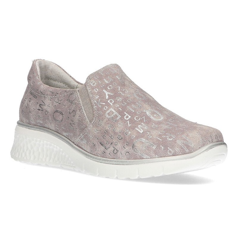 Bőr cipő Filippo DP1325 / 21 Gr szürke 1