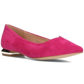 Magas sarkú cipő FILIPPO DP2091 / 21 Fh rózsaszín 1