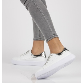 Bőr cipő Filippo DP2157 / 21 Wh fehér 1 Bőr cipő Filippo DP2157 / 21 Wh fehér 1