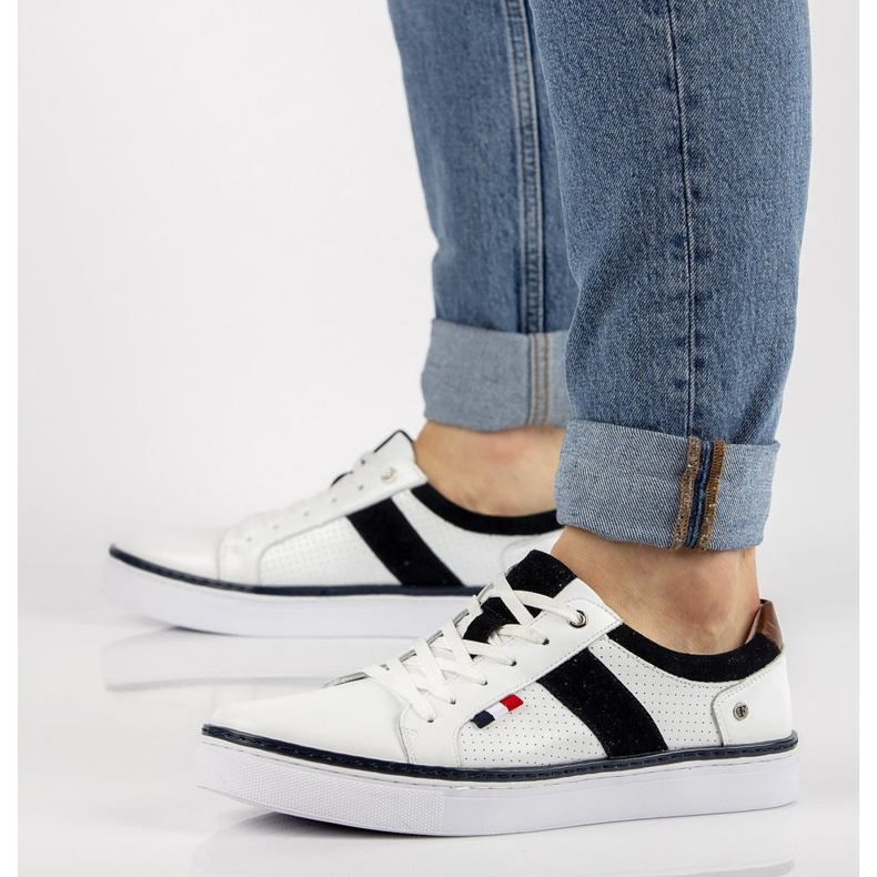 Bőr cipő Filippo MP2330 / 21 Wh fehér 1 Bőr cipő Filippo MP2330 / 21 Wh fehér 1