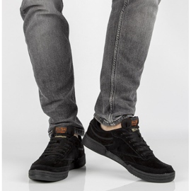 Bőr cipő Filippo MSP2123 / 21 Bk fekete 2