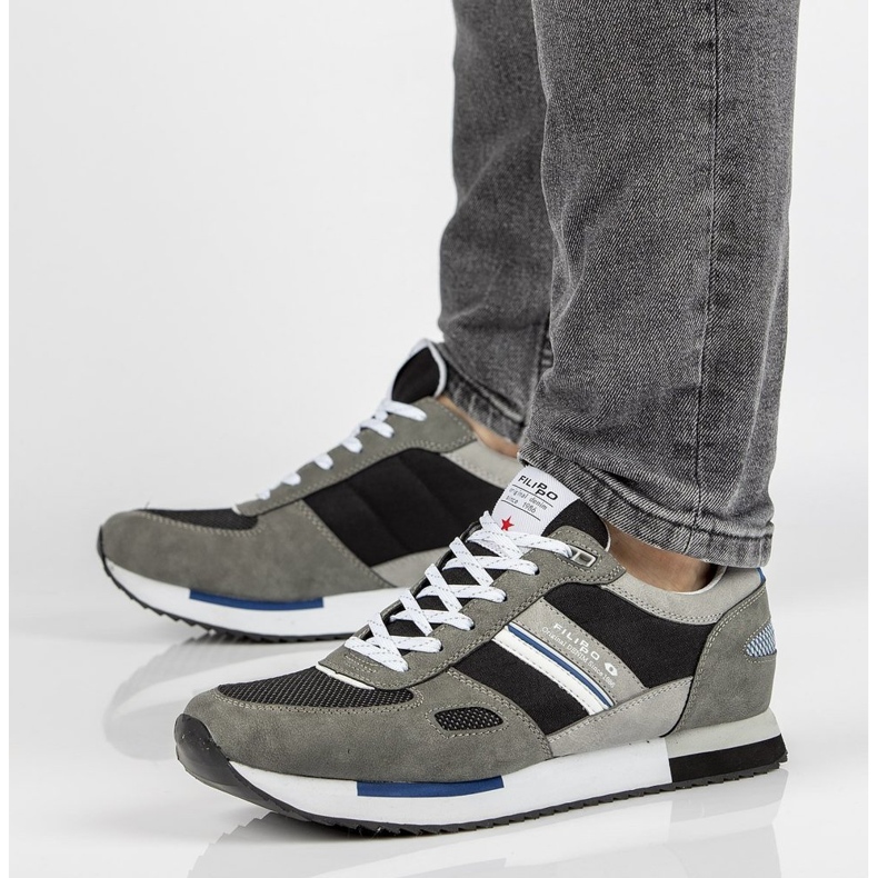 Filippo MSP2129 / 21 Gr szürke cipő 2 Filippo MSP2129 / 21 Gr szürke cipő 2