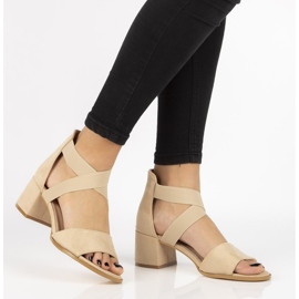 Filippo DS2093 / 21 Be bézs szandál 1