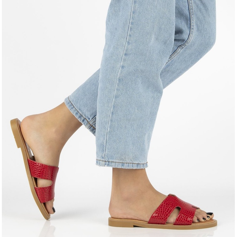 Filippo DK2100 / 21 Rd Piros papucs 1