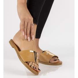 Filippo DK2103 / 21 Be bézs papucs 1