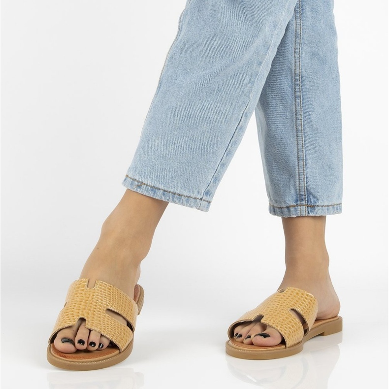 Filippo DK2100 / 21 Be bézs papucs 1