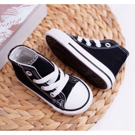 FRROCK Fekete Filemon gyerek klasszikus cipők 3