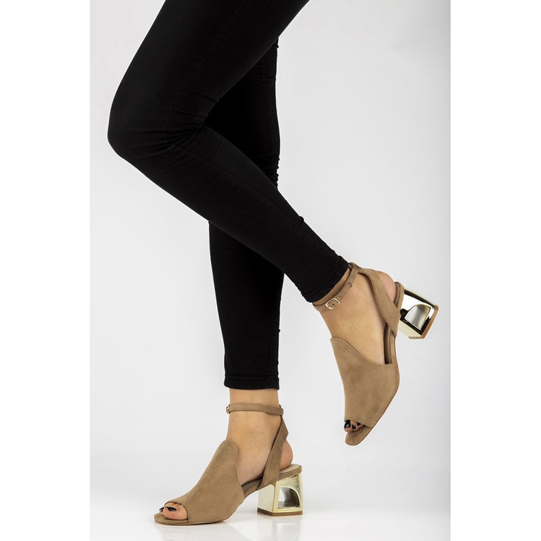 Szandál Filippo DS2107 / 21 Legyen bézs 2