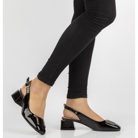 FILIPPO DP2086 / 21 Bk magassarkú fekete 1