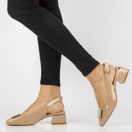 FILIPPO DP2086 / 21 Heel Pumps Bézs 1