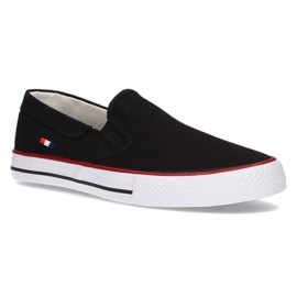 Fekete Slip-on tornacipő Filippo Mtn210 / 21 Bk 1