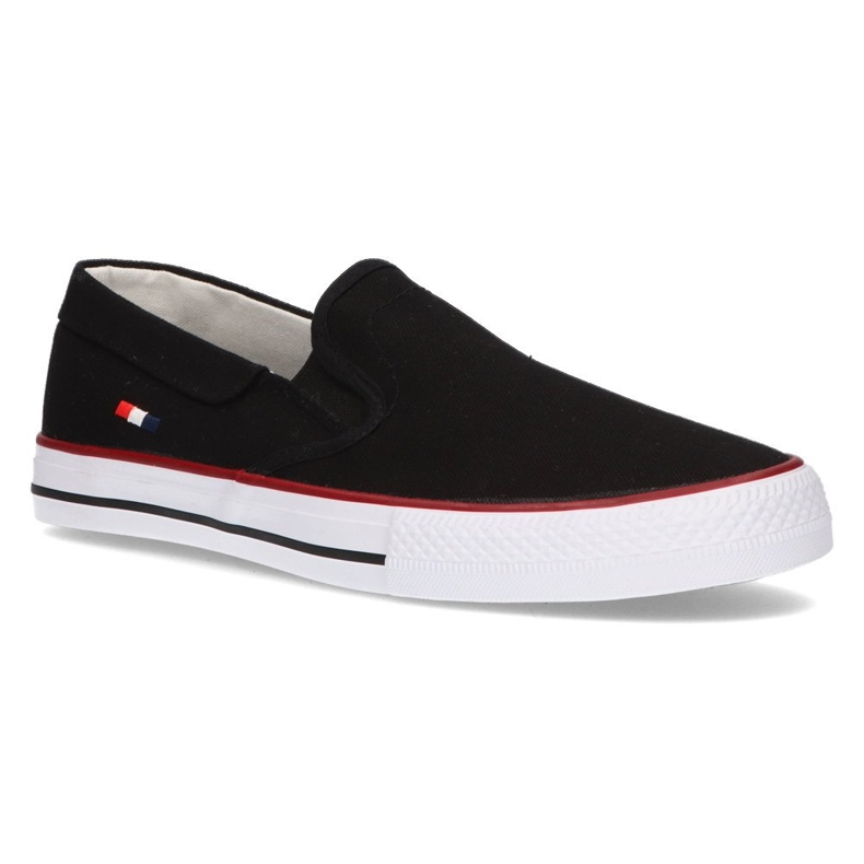 Fekete Slip-on tornacipő Filippo Mtn210 / 21 Bk 1
