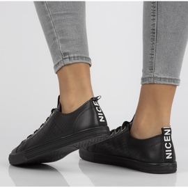 Filippo DP2288 / 21 Bk Bk fekete tornacipő 1