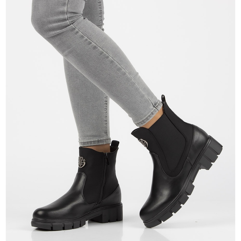 Fekete Filippo DBT3050 / 21 Bk csizma 1 Fekete Filippo DBT3050 / 21 Bk csizma 1