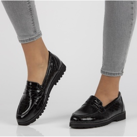 Bőr mokaszin Filippo DP3172 / 21 Bk fekete 1 Bőr mokaszin Filippo DP3172 / 21 Bk fekete 1