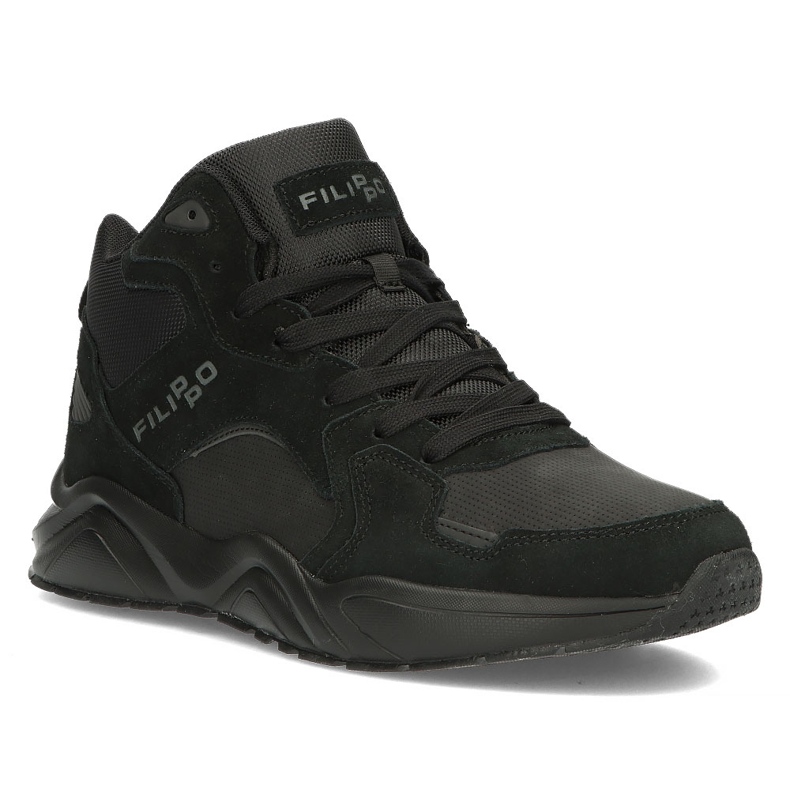 Bőr Trekking Filippo MTR3089 / 21 Bk fekete 1