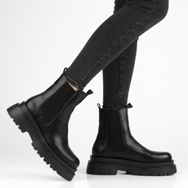 Fekete Filippo DBT3002 / 21 Bk csizma 1