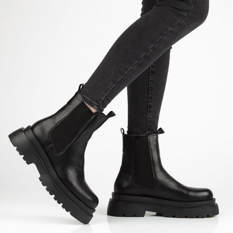 Fekete Filippo DBT3002 / 21 Bk csizma 1