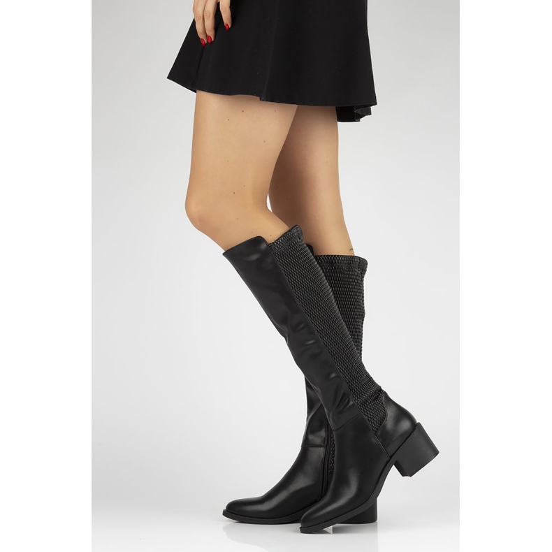 Fekete Filippo DKZ1583 / 21 Bk csizma 1