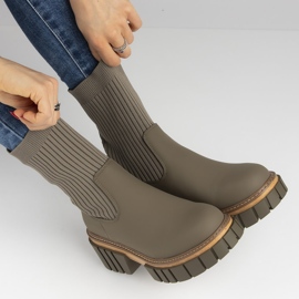 Zöld Filippo K996 csizma 1