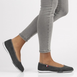 Bőr cipő Filippo DP143 / 22 Gr szürke 2