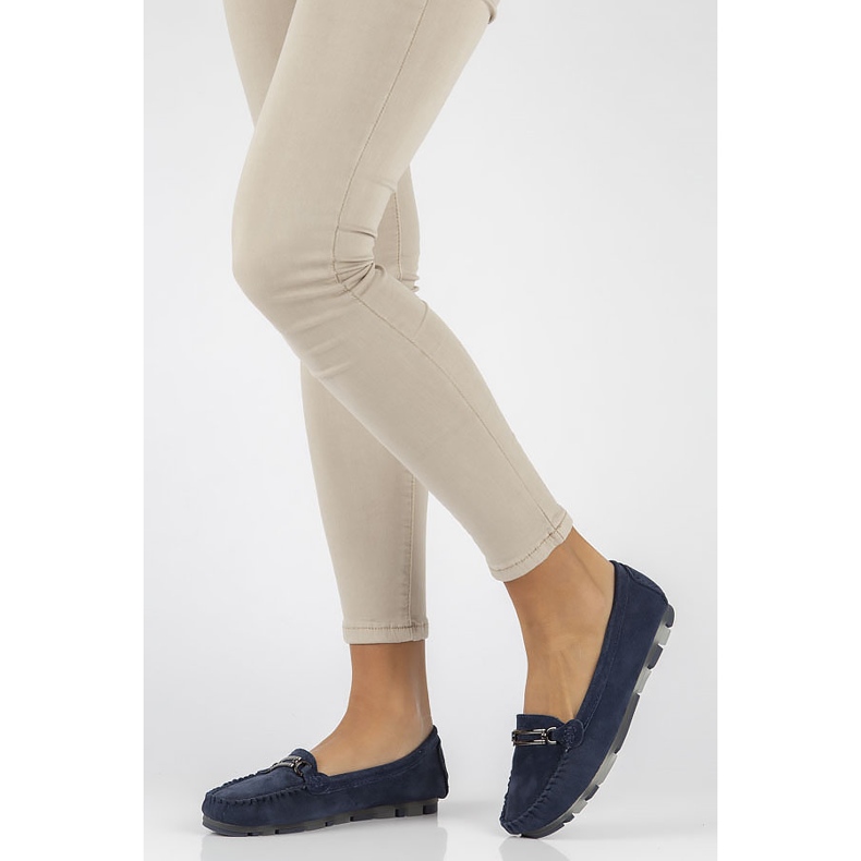 Bőr naplopók Filippo DP1202 / 22 Nv sötétkék 1