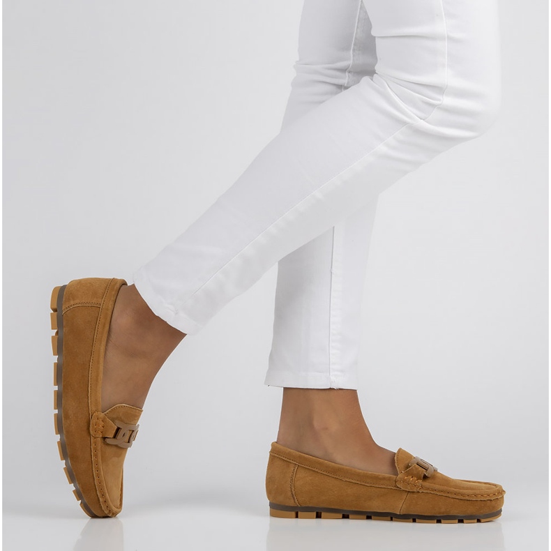 Bőr naplopók Filippo DP3630 / 22 Br barna 1