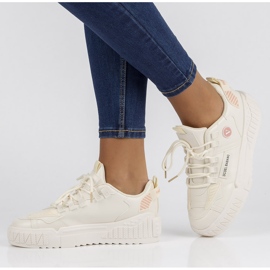 Filippo LA198P Be bézs színű tornacipő 1