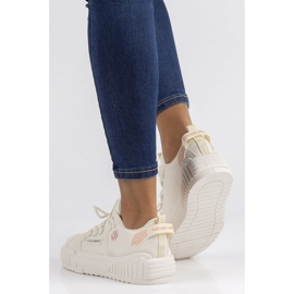 Filippo LA198P Be bézs színű tornacipő 2