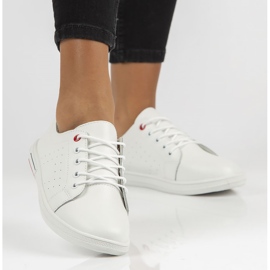 Bőr cipő Filippo DP3508 / 22 Wh fehér 1 Bőr cipő Filippo DP3508 / 22 Wh fehér 1