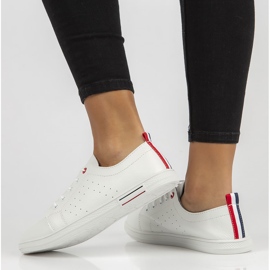 Bőr cipő Filippo DP3508 / 22 Wh fehér 2 Bőr cipő Filippo DP3508 / 22 Wh fehér 2