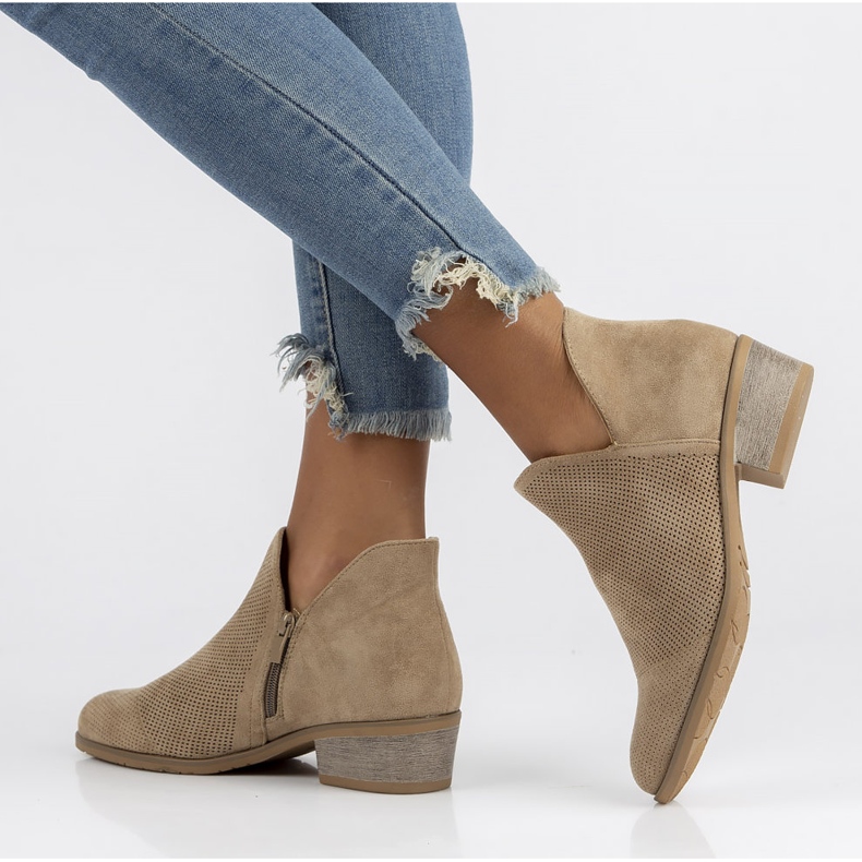 Filippo DBT3673 / 22 Legyen bézs csizma 2