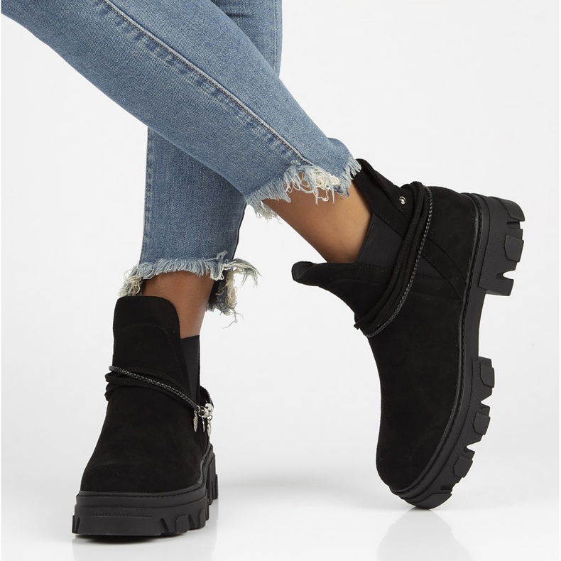 Filippo DBT3674 / 22 Bk fekete csizma 1 Filippo DBT3674 / 22 Bk fekete csizma 1