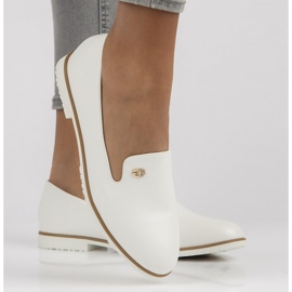 Filippo B5002-BL fehér balerinák 2