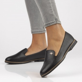 Filippo B5002-BL fekete cipő 1