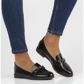 Fekete Filippo B50022-BL cipő 1