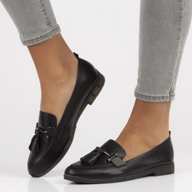 Fekete Filippo B50019-BL cipő 2