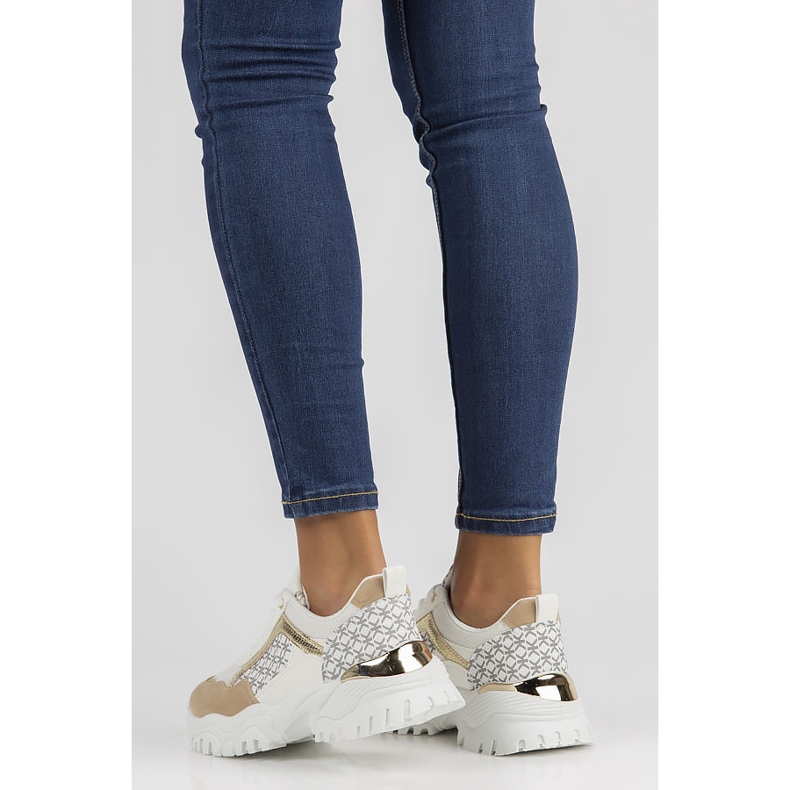 Filippo BB116 tornacipő fehér és bézs színű 2