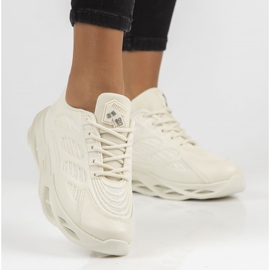 Filippo 21-Q17 bézs színű tornacipő 1