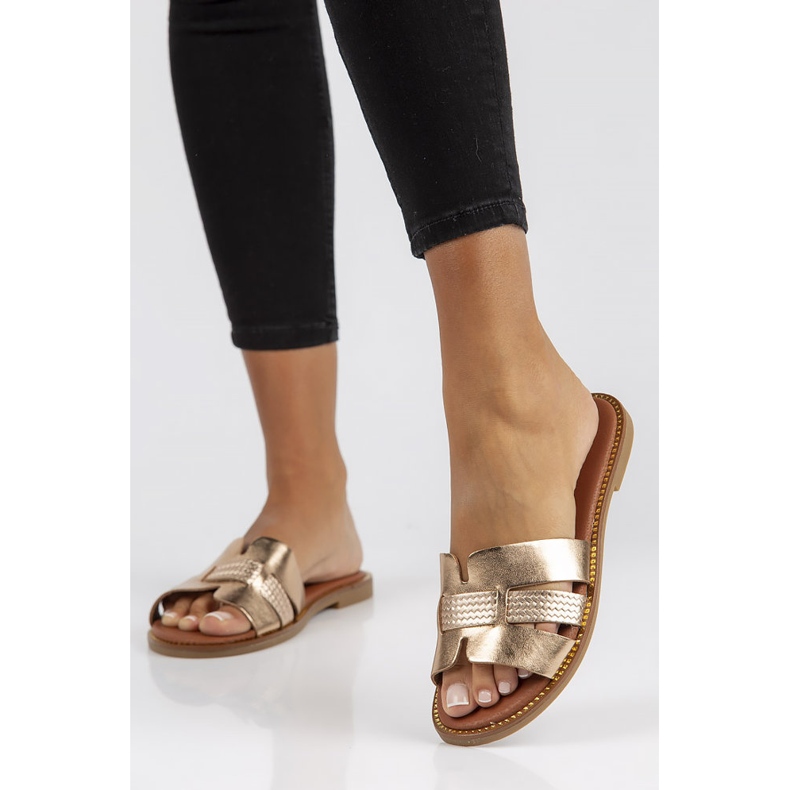 Filippo LH-305 barna papucs 1