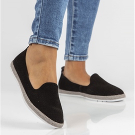 Bőr cipő Filippo DP081 / 22 Bk fekete 1