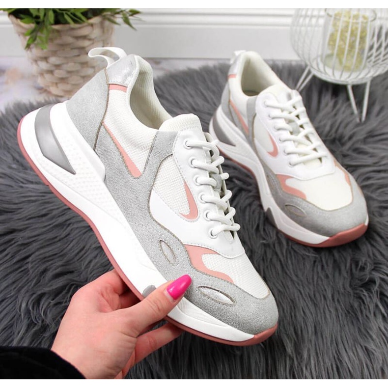 Sportcipő Vinceza W JAN91B fehér szürke 1