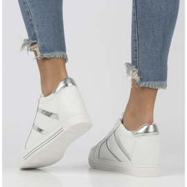 Bőr tornacipő Filippo DP3549 / 22 Wh fehér 1 Bőr tornacipő Filippo DP3549 / 22 Wh fehér 1