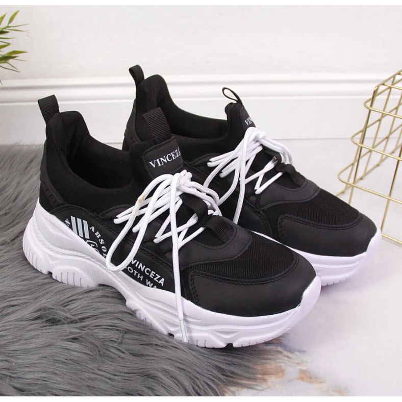 Vinceza W JAN120A fekete sportcipő 2