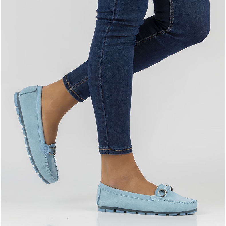 Bőr naplopók Filippo DP3613 / 22 Bl kék 1