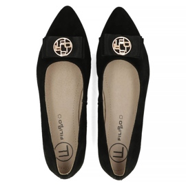 Bőr cipő Filippo DP3683 / 22 Bk fekete 1